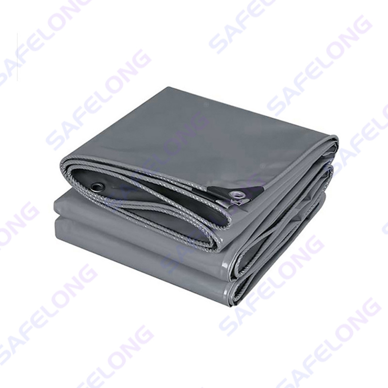 Knife-scraped tarpaulin